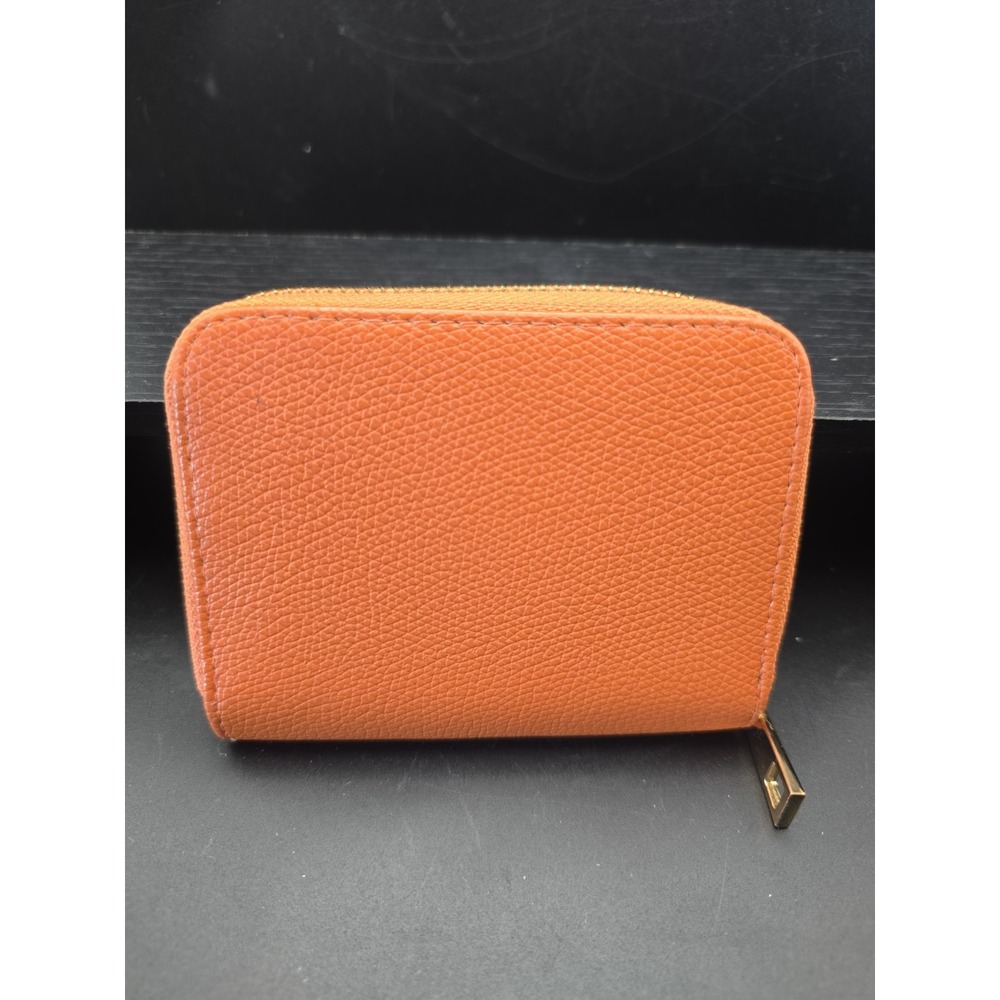A New Day Wallet Pebbled Zip Around Wallet 4 X 3 -โ 1/2